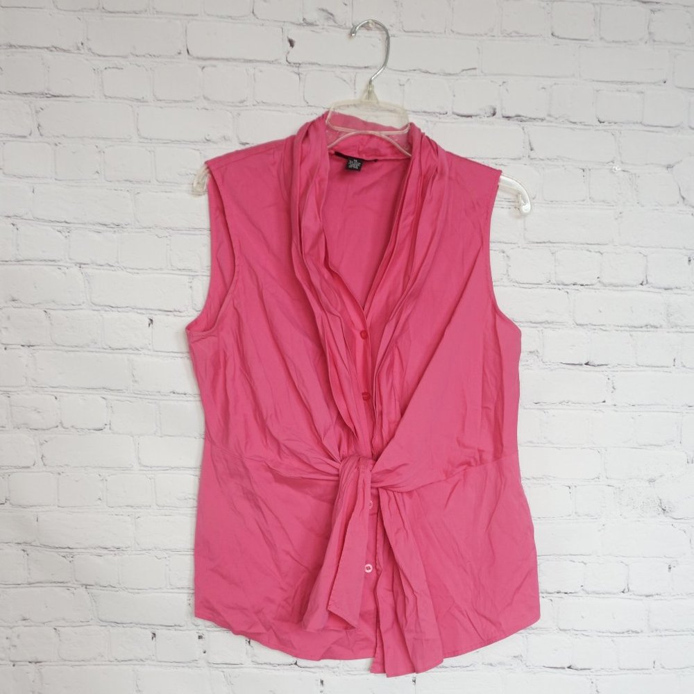 Alfani Tie Front Dress Shirt